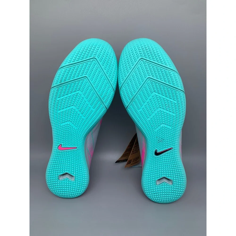 Nike Mercurial Vapor 15 Academy Pink Indoor Soccer Shoes DJ5635-405 Men's Sz 10